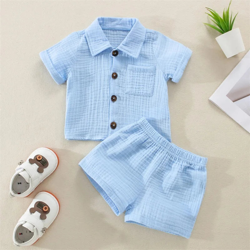 Baby Casual Shirt and Shorts