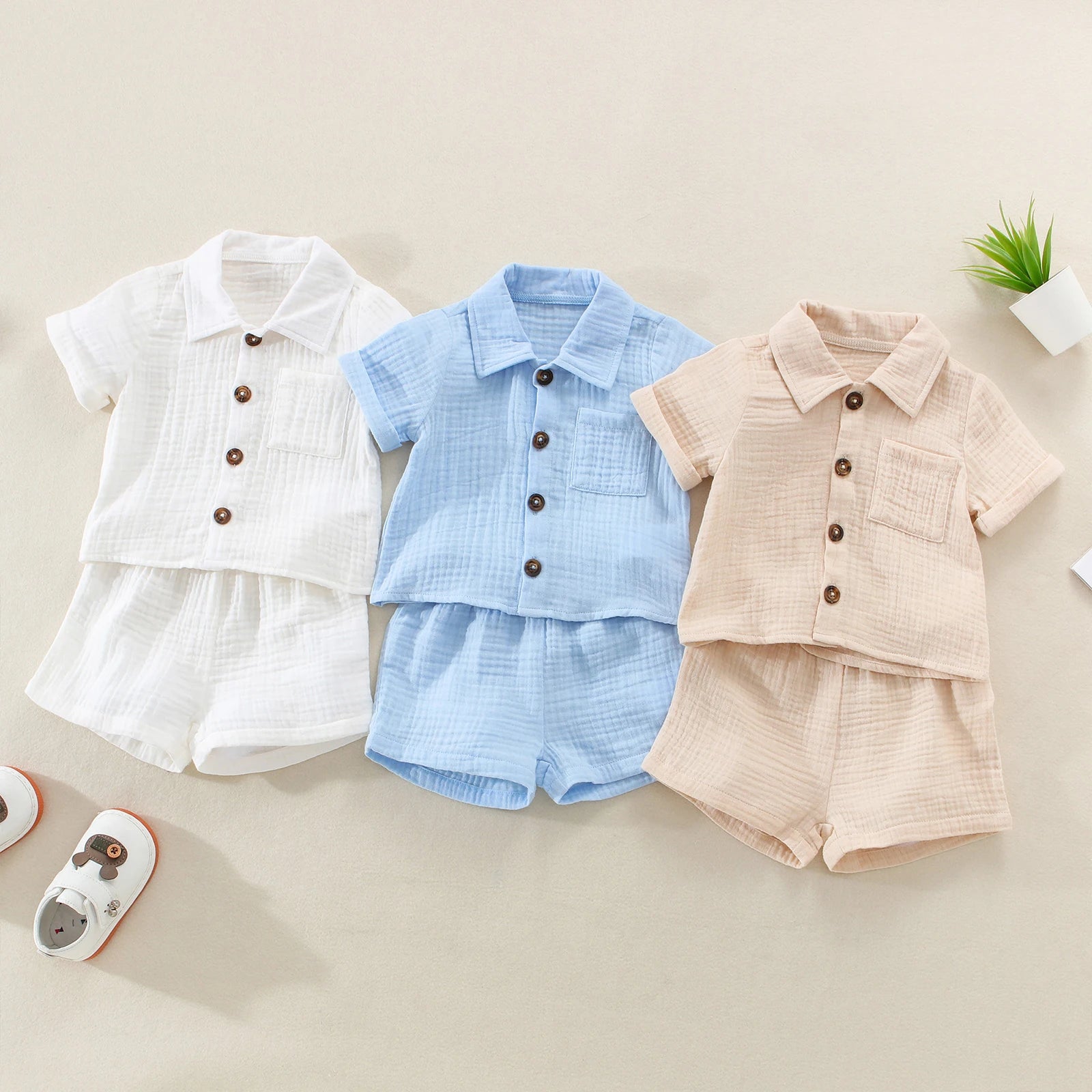 Baby Casual Shirt and Shorts