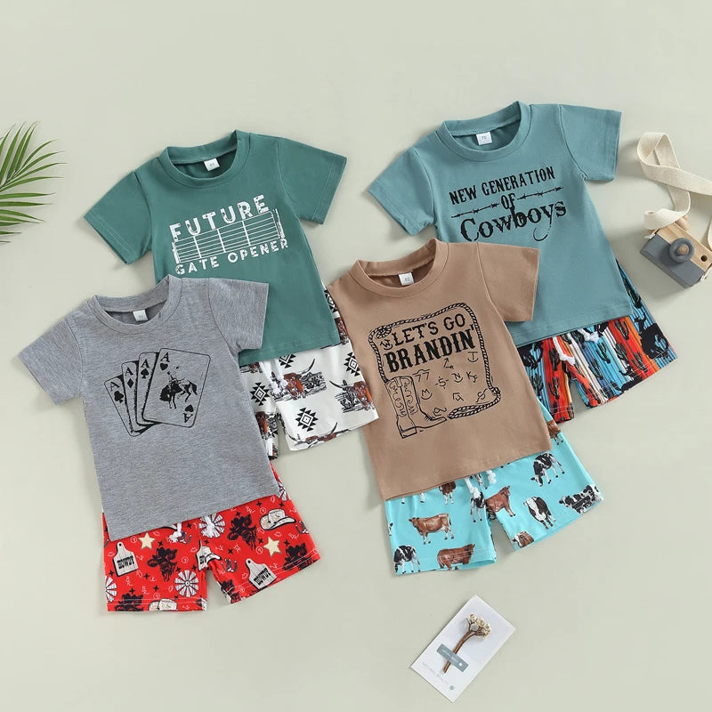 Baby Boy T-Shirts and Shorts