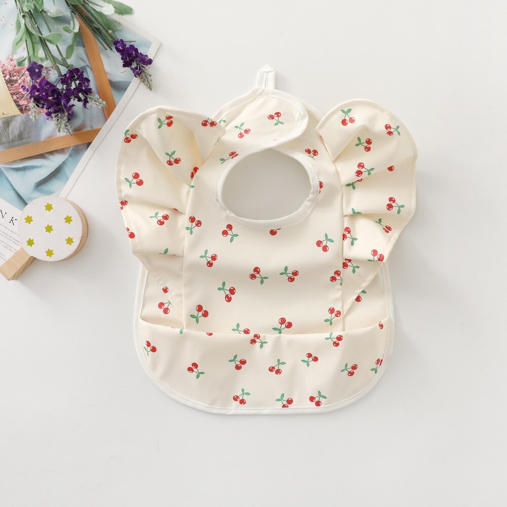 Waterproof Baby Bibs with Angel Wings