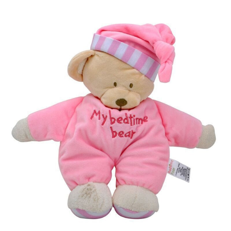 Plush Sleeping Bear Toy