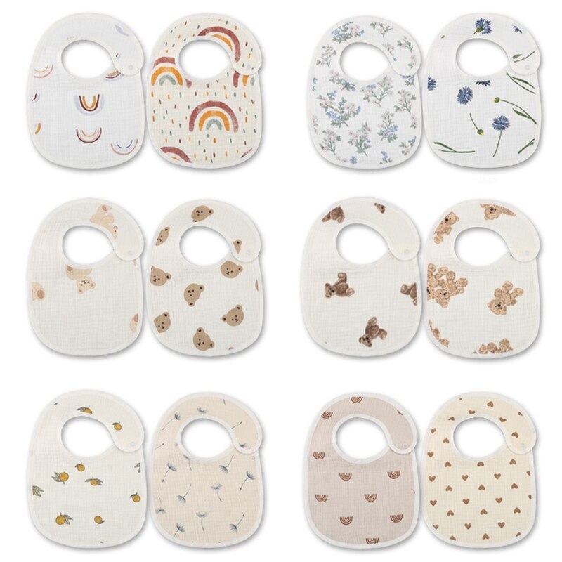 Waterproof Cotton Baby Bibs