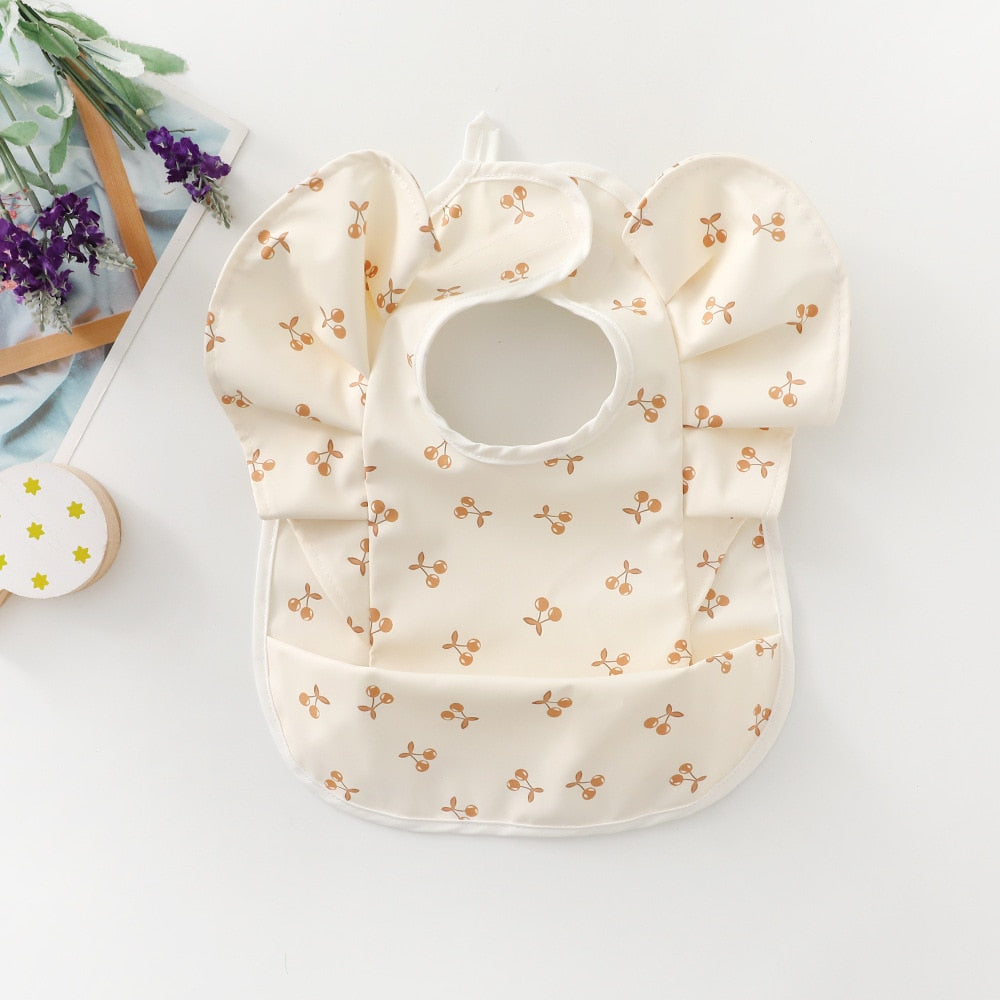 Waterproof Baby Bibs with Angel Wings