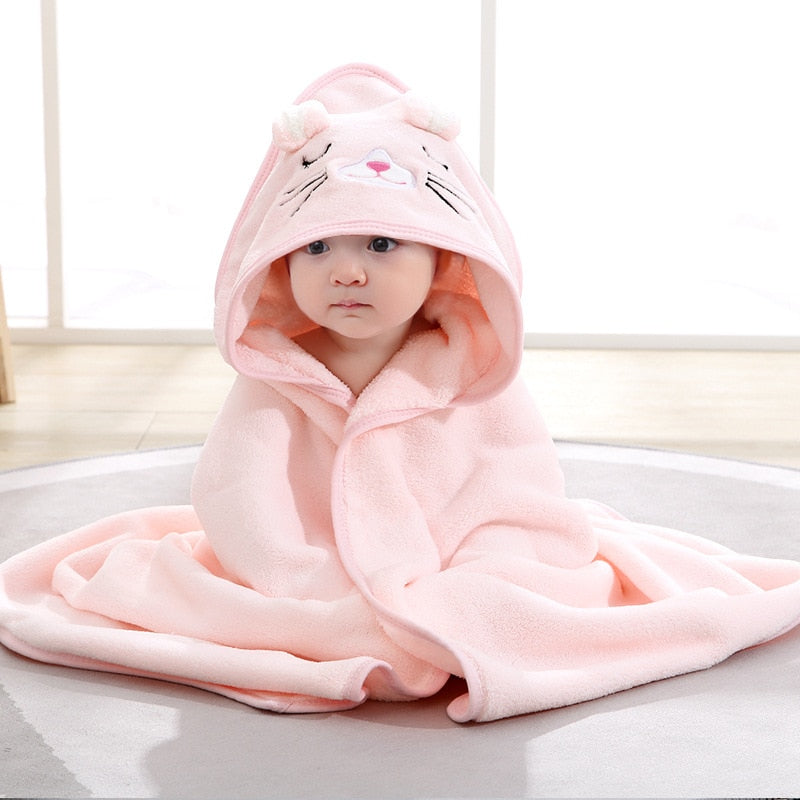 SnugWrap Baby Hooded Towel and Bathrobe