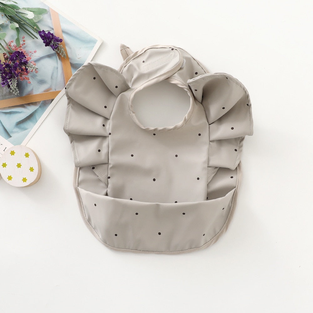 Waterproof Baby Bibs with Angel Wings